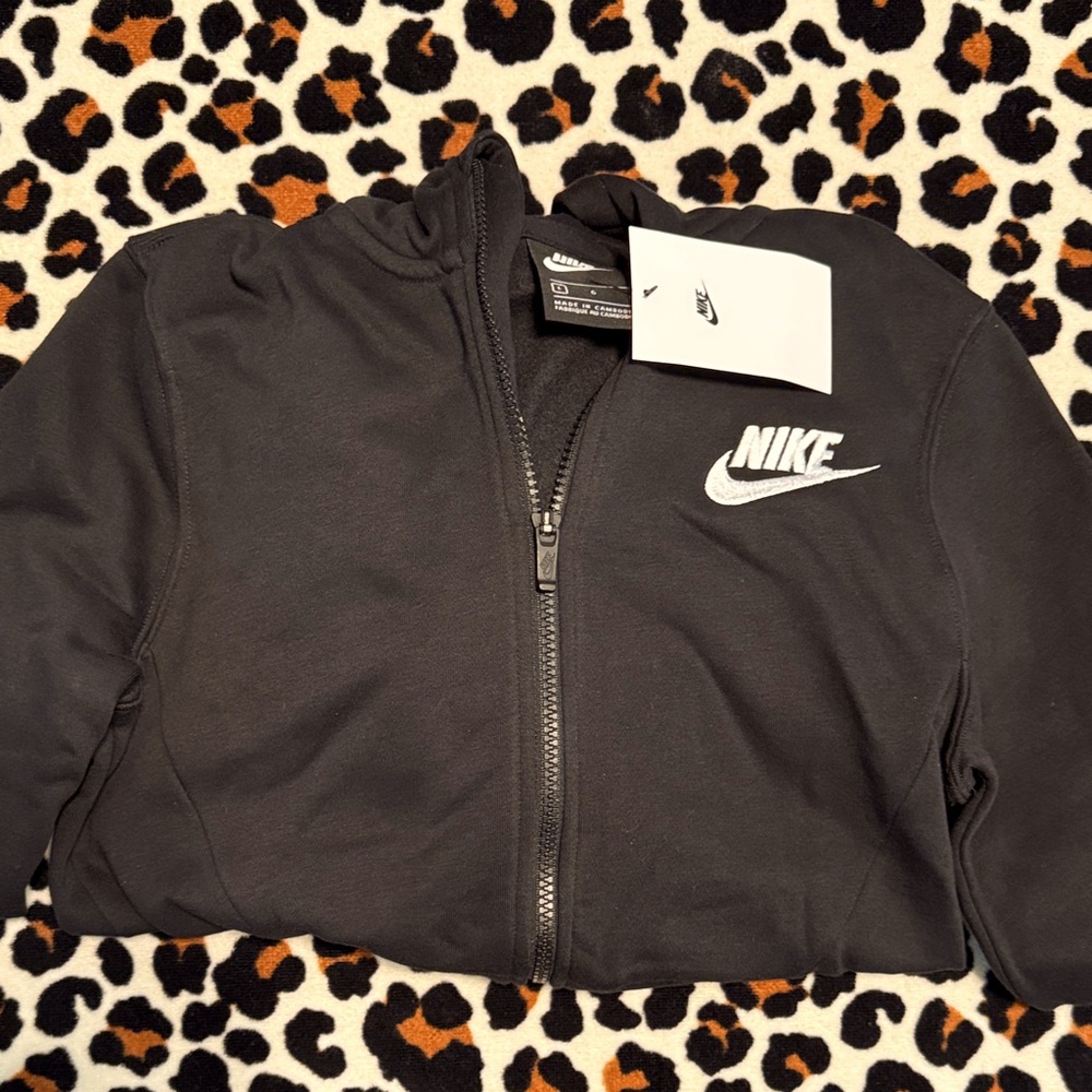 Nike Black Full-Zip Hoodie